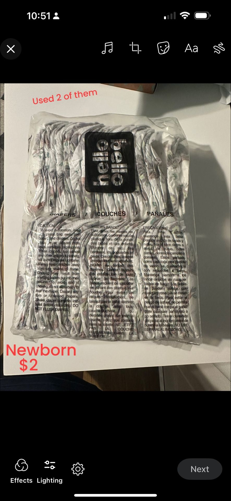 Newborn Diapers