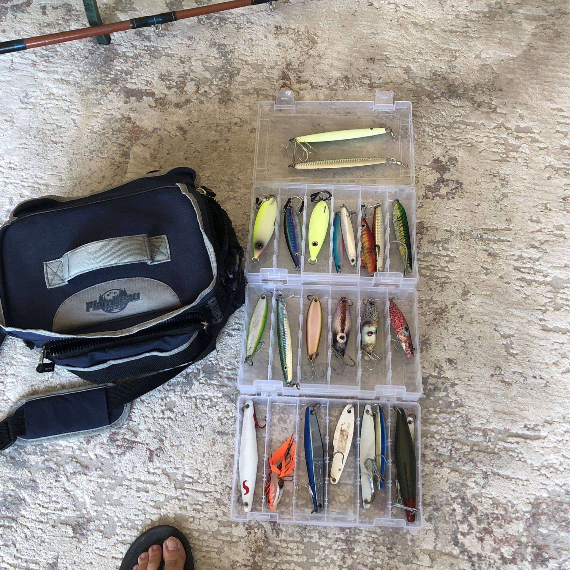 Deep Sea Jigs and Jig Bag