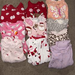 Huge bundle of 48 toddler clothes & pajamas. Size 2t