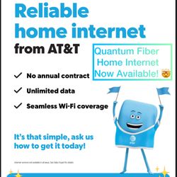 Quantum Fiber Home Internet Now Available At Cricket Wireless At 4631 N. Oracle Rd. Suite 155