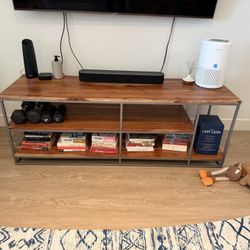 Solid Mango Wood TV Stand - CB2