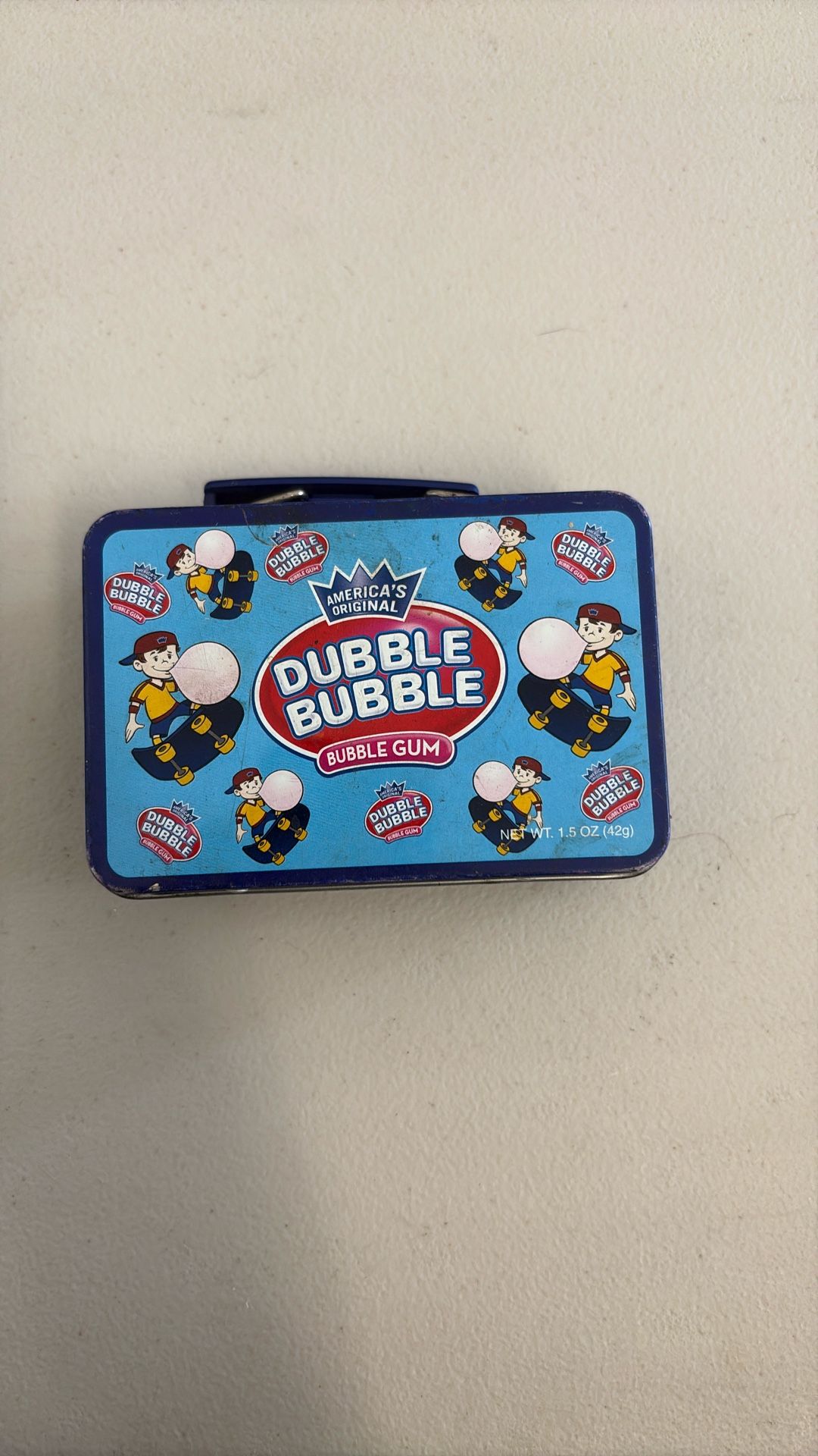 Bubble Gum Mini Metal Tin