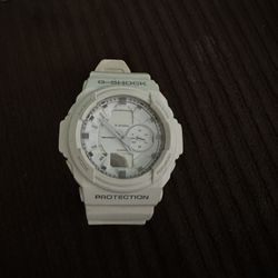 White G-Shock Watch