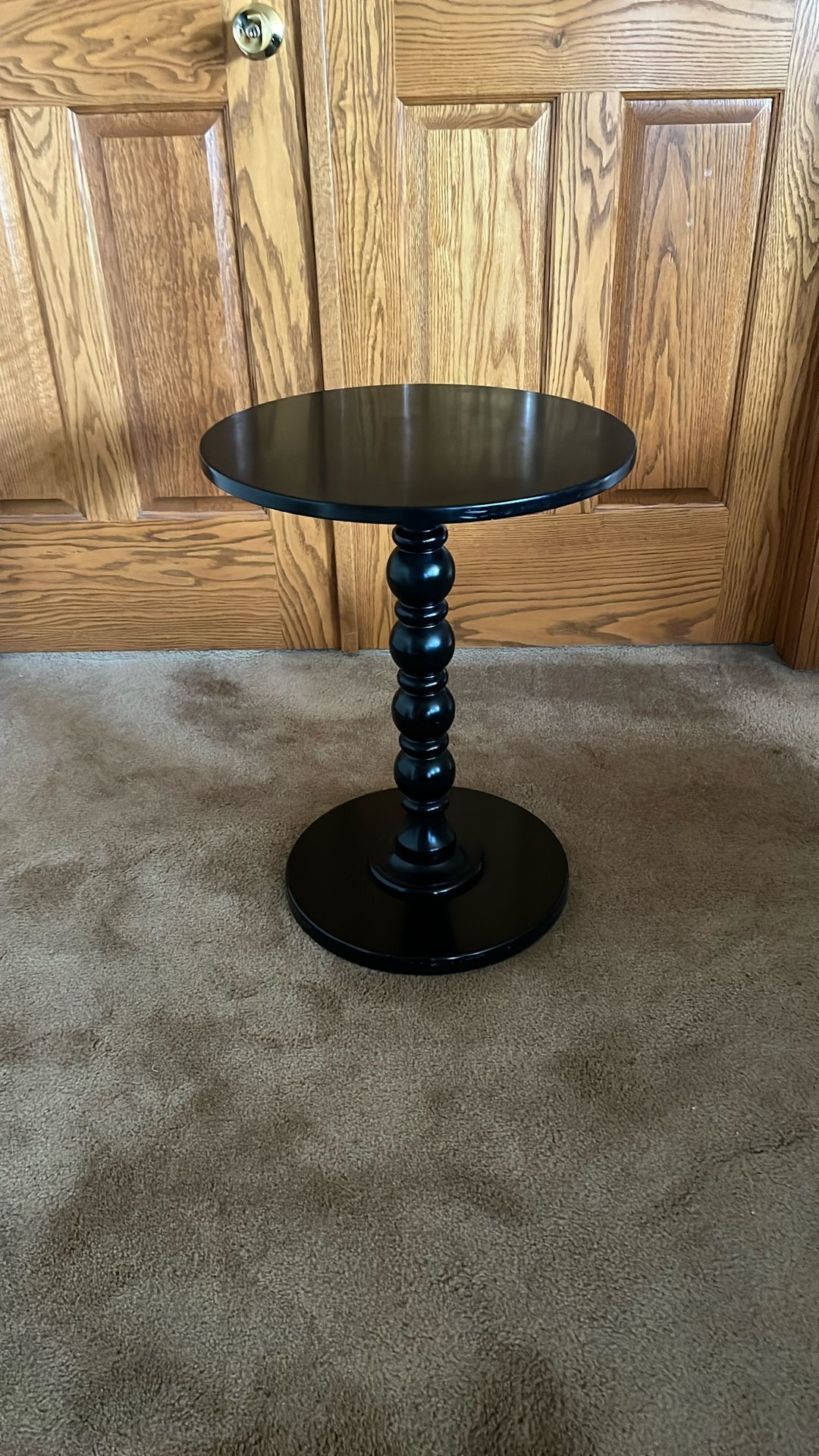 Black End Table