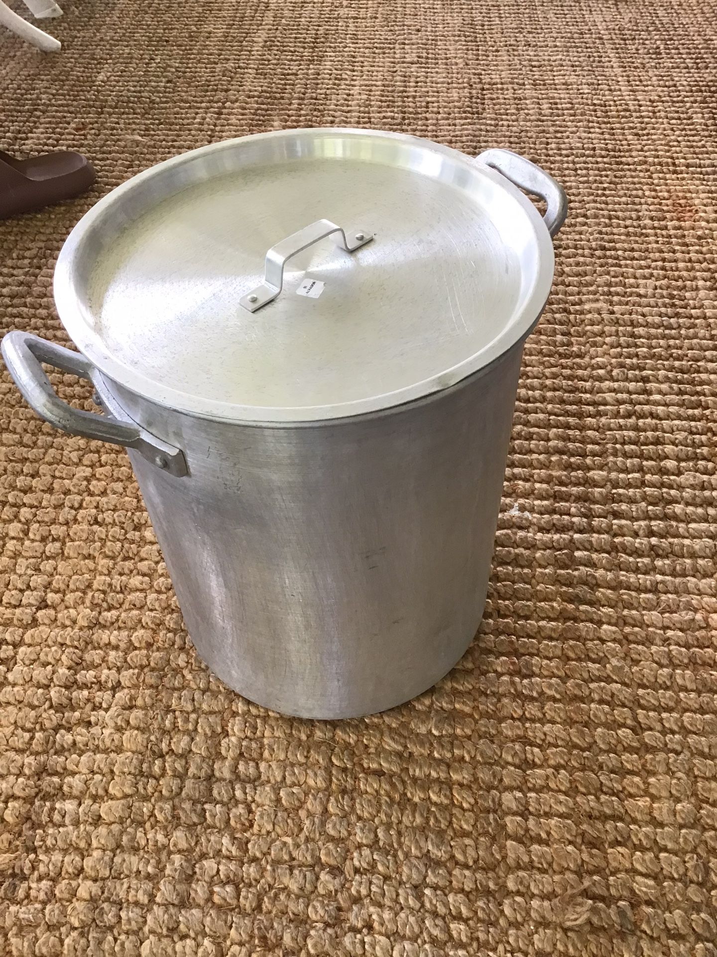 Large 42 Qt Pot Ready To Use . Was Used Once