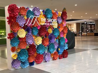 Hand Made Paper Wall Flowers