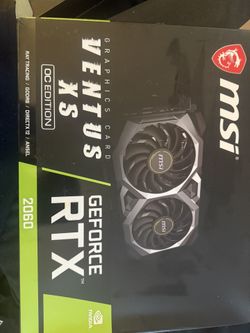 MSI RTX 2060 Ventus XS OC edition