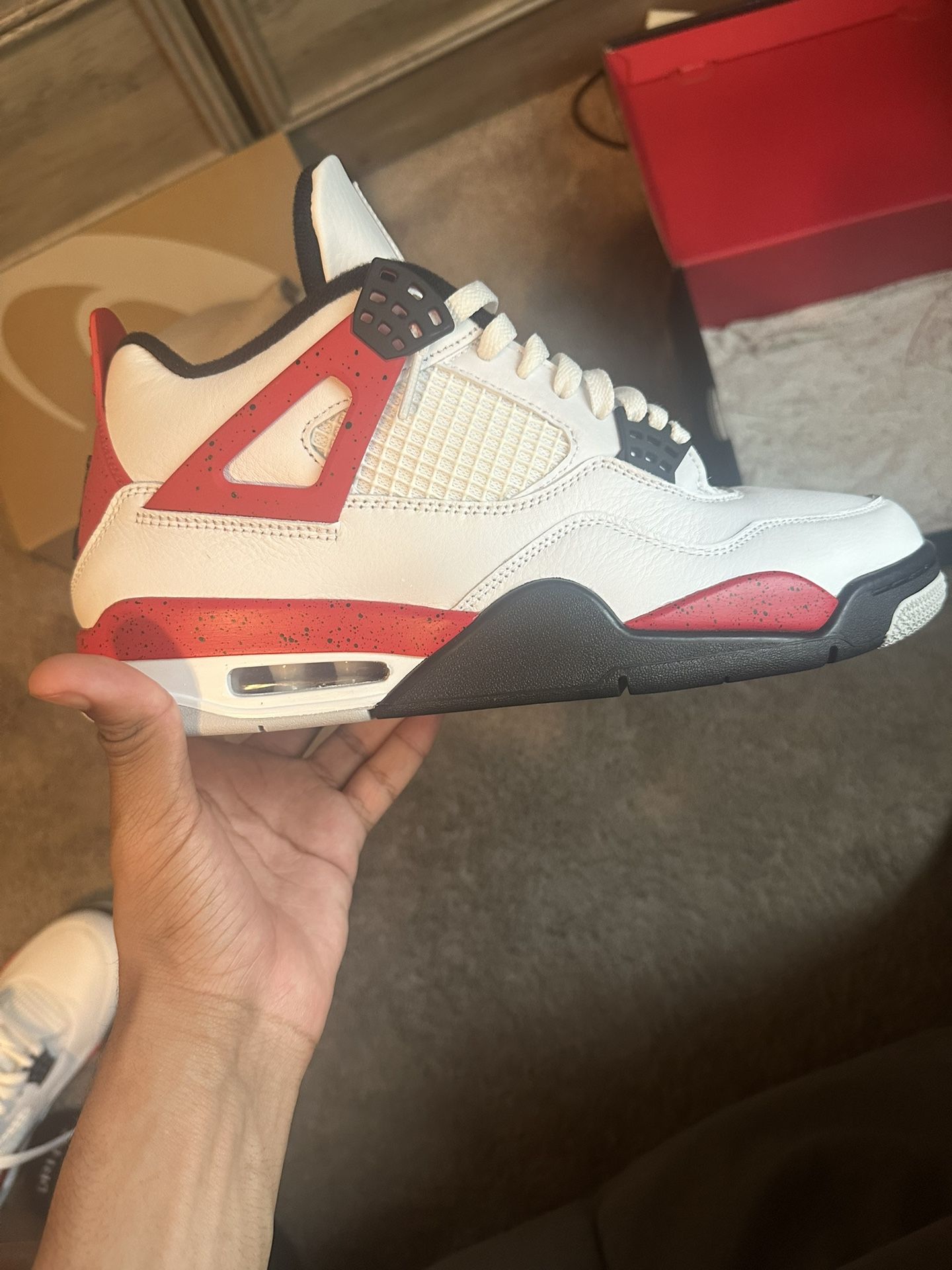 Jordan 4 Retro Red Cement