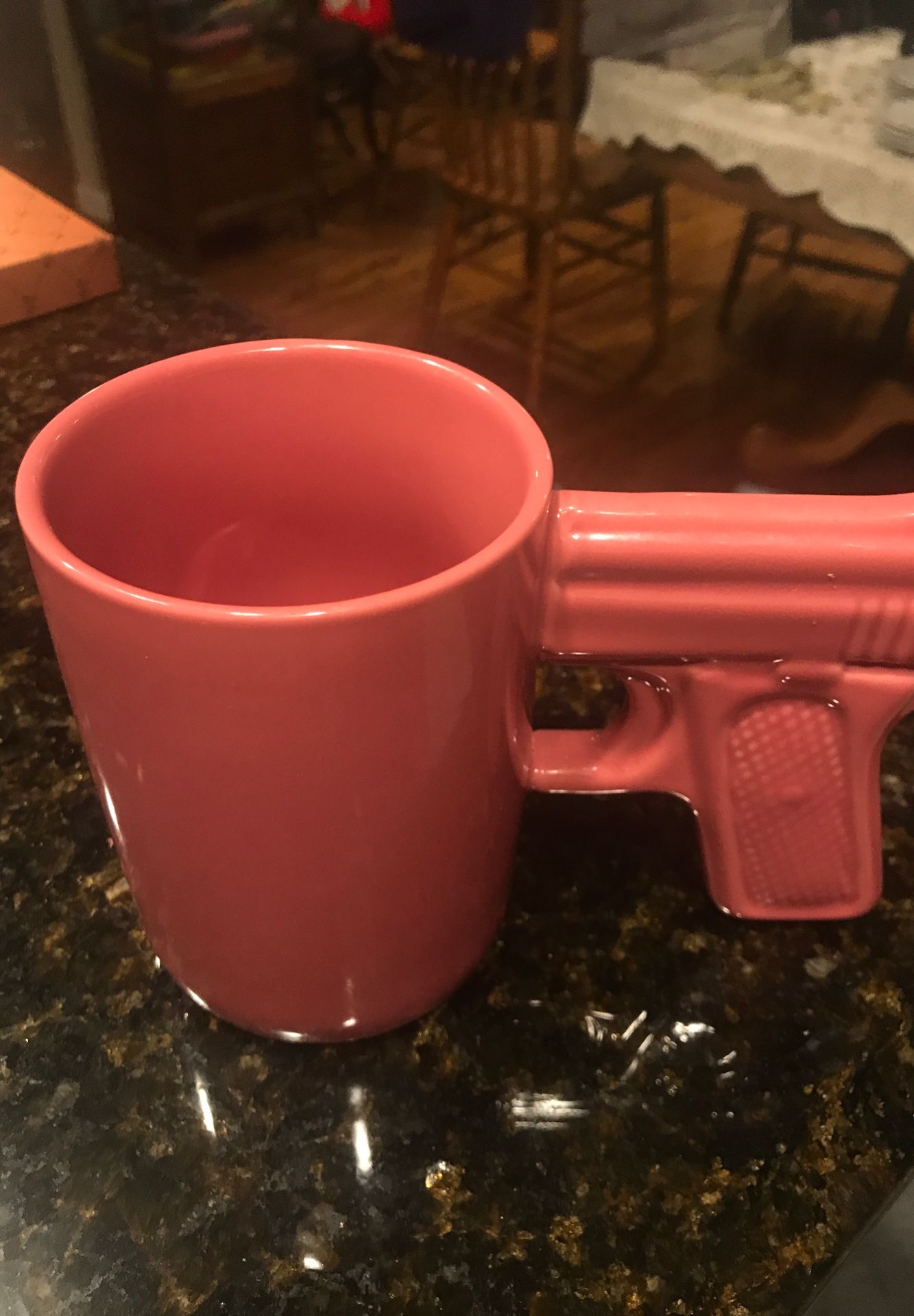 Cup With Gun Handle