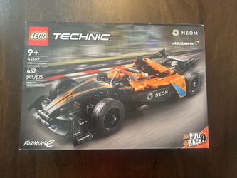 LEGO Technic Neon McLaren Formula E Team - New