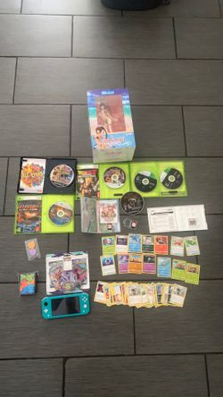 Video games & Pokemon Cards Lot
