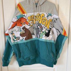 Rare Circus Animals Urban Hoodie. Size XL.