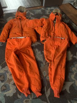 (2) Men's Gamehide & Woolrich Deer Hunter Insulated Coats & Pants 