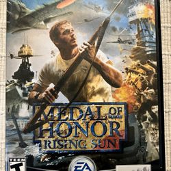 Medal of Honor: Rising Sun (Sony PlayStation 2, 2003) PS2 Game Complete W/Manual