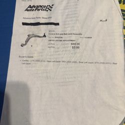 Control Arm and Ball Joint