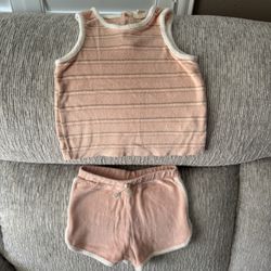 Baby/Toddler Tank & Short Set Size 24 Months 