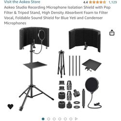 Microphone Curved Stand
