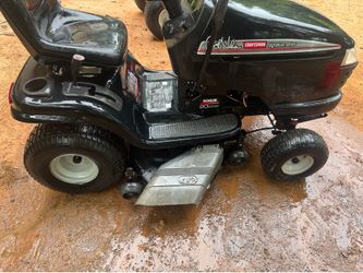 Craftsman dyt 4000 riding lawnmower