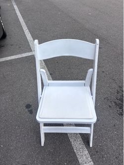Resin chairs