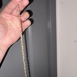 rope Gold Bracelet 