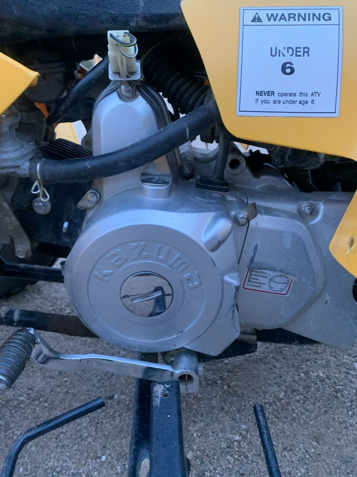 50 Cc Kids Quad
