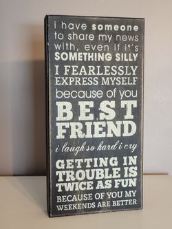 Decorative Sign/Wall Art