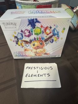 Pokémon Prismatic Evolutions Elite Trainer Box