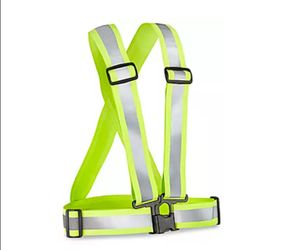 Belt Hi-Vis Safety Sash Belt - Lime