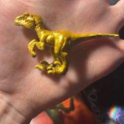 Very Rare ‼️‼️ Jp Gold Raptor Connor Edition Jurassic World