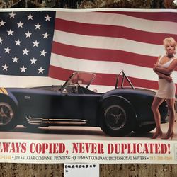1965 Shelby 427 S/C Cobra Poster