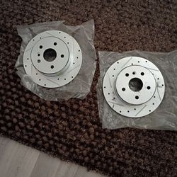 Brake Rotors (2) New. Fits Avalon Toyota 2021-5