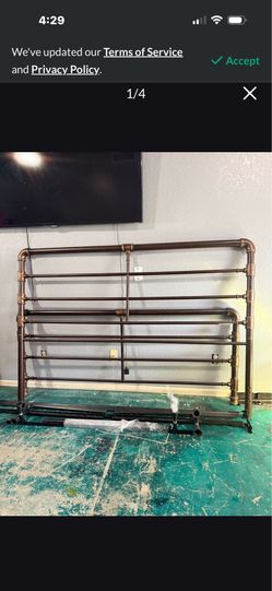 King bed frame
