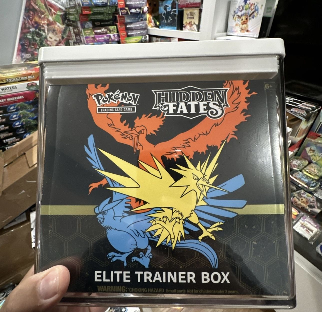 Pokemon ETB Case Storage