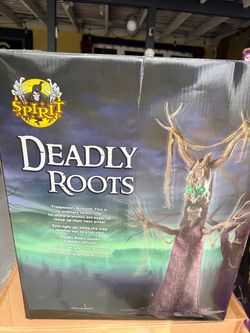 Deadly roots Halloween decor