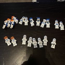 Lego Star Wars Clone Trooper Lot