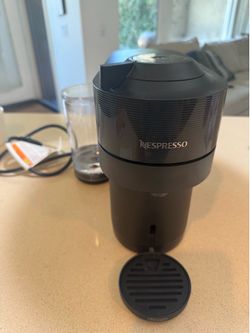 Nespresso Vertuo Pop+ Coffee and Espresso Machine by De'Longhi, Liquorice Black