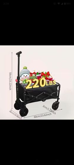 Utility Wagon 220lb Capacity