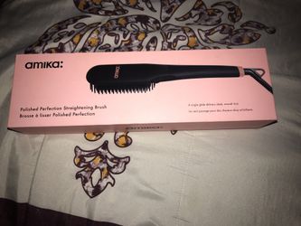 amika straightening brush