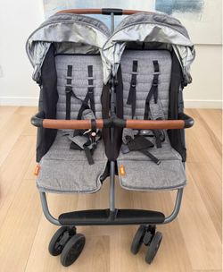 Zoe Double Stroller The Twin+ - Luxe / Luxe Grey