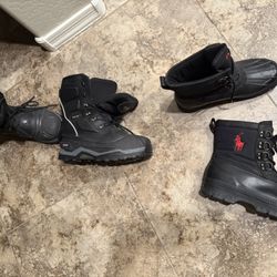 MENS SNOW BOOTS SIZE 11… POLO..BAFFIN 