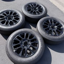 (4) 20” Toyota Wheels Tundra 265/60R20 Yokohama Tires (FIRM PRICE) 