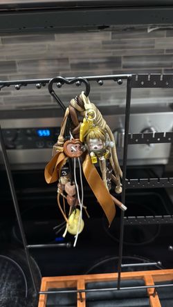 Skull panda Keychain Charm Bundle