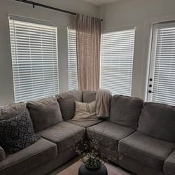 Large Grey Couch 