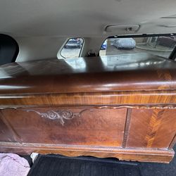 ANTIQUE CHEST CEDAR WOOD