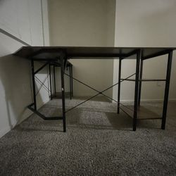 Wooden L Shaped Computer Desk