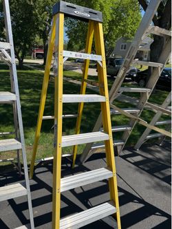 6ft fiber glass ladder