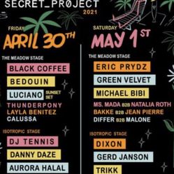 III Points Ticket Saturday May 1 