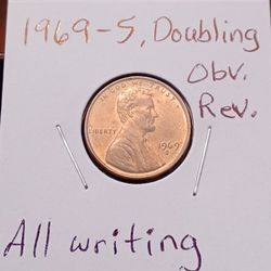 1969-S Doubling , Lincoln Error 