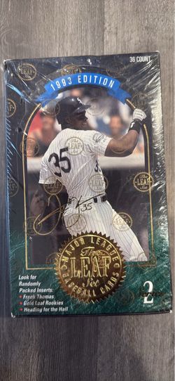 1993 Leaf Series 2 Baseball Cards – Sealed Box ⚾