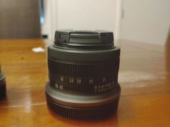 canon eos r100 and kit lents 18-45 mm